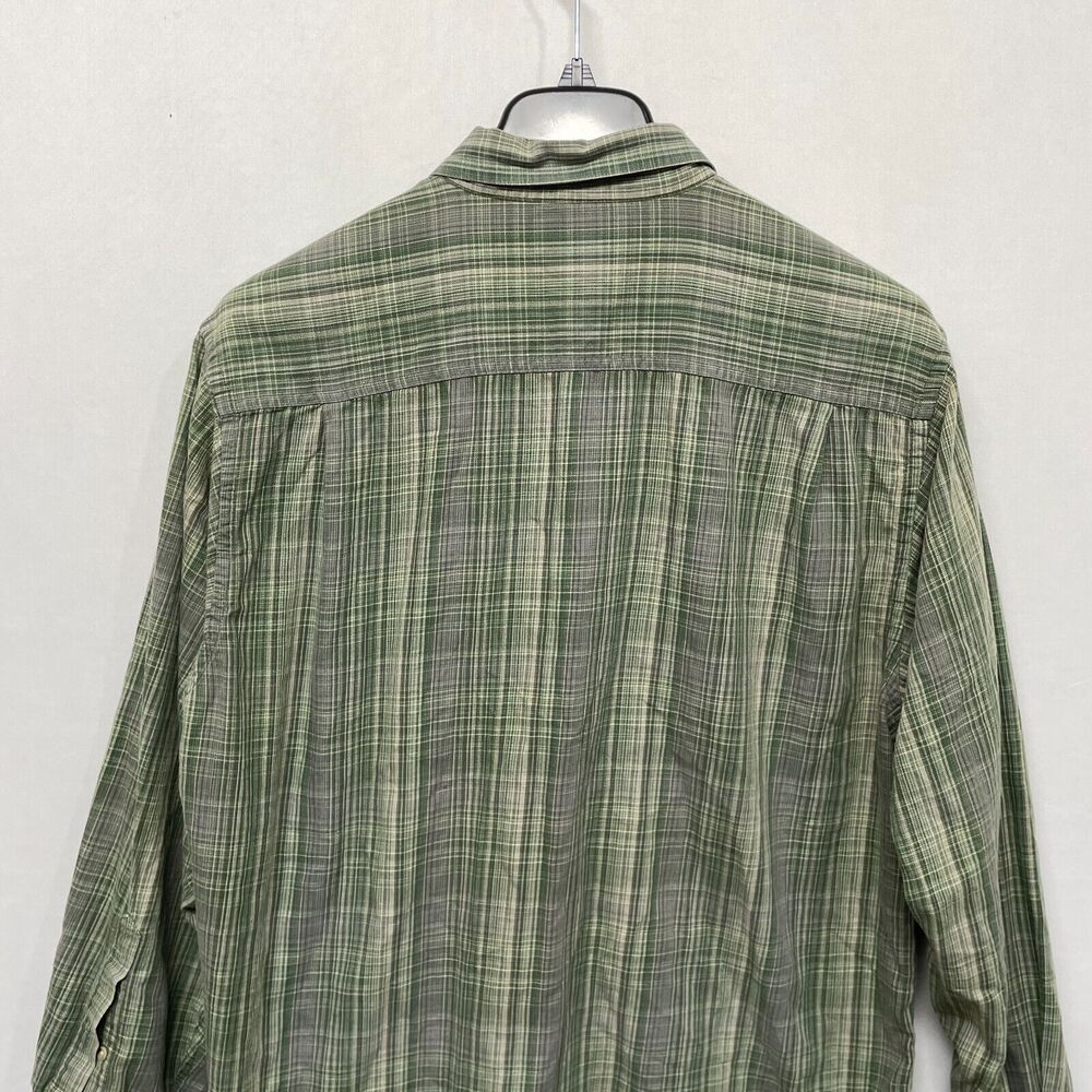 Columbia Men Long Sleeve Button Shirt Top Size Large Cotton B344 -18 - Picture 10 of 13